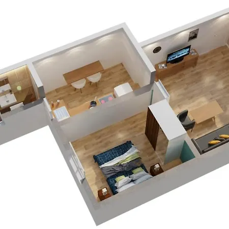 Apartament Le St Leon : Lit Queen Size * Wifi * Ideal Couple